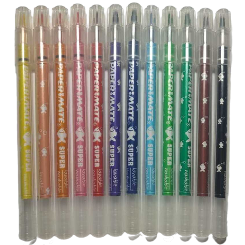 Набор фломастеров Crealo 12 штук толщина линии средняя 481₽