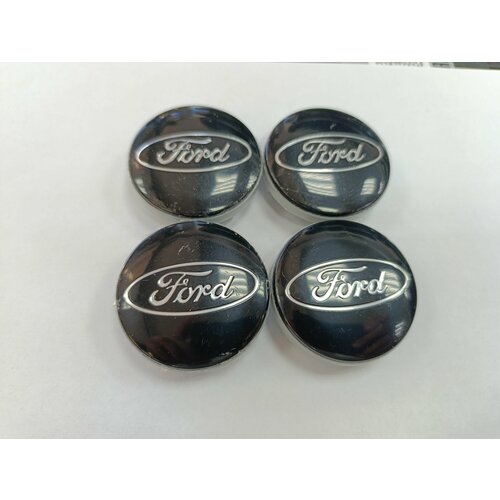 Комплект колпачков ступицы Ford 4шт чёрные