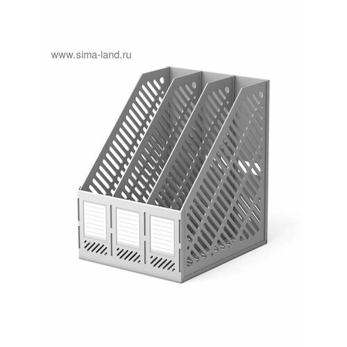 Лоток для бумаг вертикальный 3-х секционный сборный 1251₽