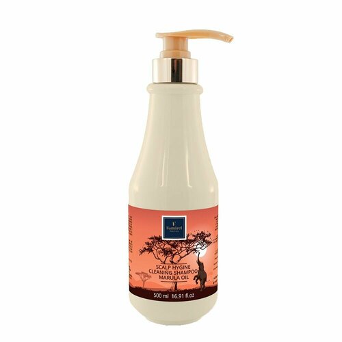 Famirel Шампунь гигиенический очищающий кожу головы Marula Oil c Шалфеем, Розмарином и Лавандой, 500 мл