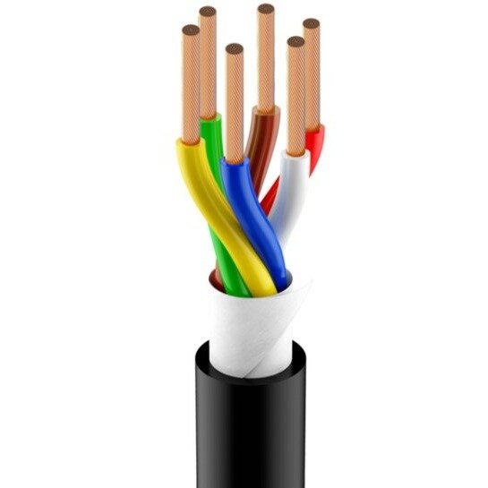 фото Кабель акустический с катушки Bi-Wire Roxtone SC060A Black, 1 м