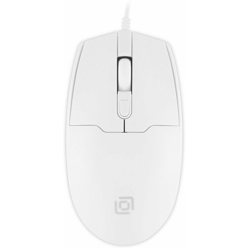 Мышь Оклик 147M белый оптическая 2000dpi USB 4but 107700₽