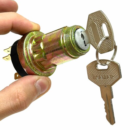 Замок зажигания МТЗ ВК-353 (старого образца) (с ключами)