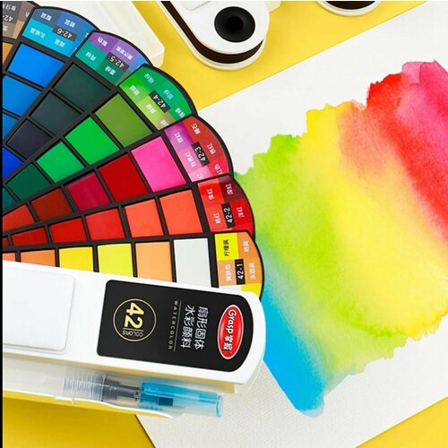 Краски акварельные GRASP 42 цвета