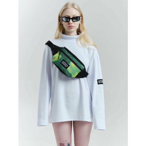 Сумка поясная SEVERCLOTHING, ярко-зеленый