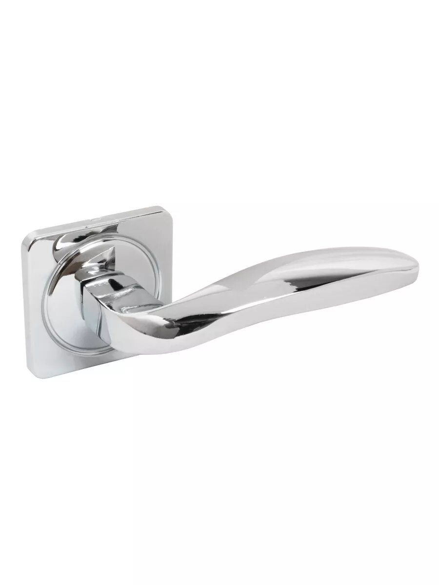 фото Ручка дверная для входной металлической сейф-двери булат РФ 05.04 атлас, хром