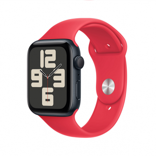 Умные часы Apple Watch SE 2 2023 GPS 44mm Midnight Red Sport Band 3899000₽