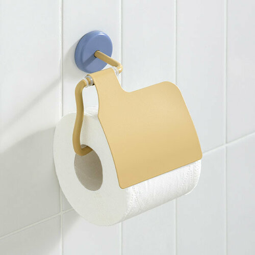 Держатель для туалетной бумаги с крышкой Antrim Moroshka цвет Бежевый