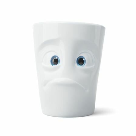 фото Tassen Кружка Озадаченный с голубыми глазами