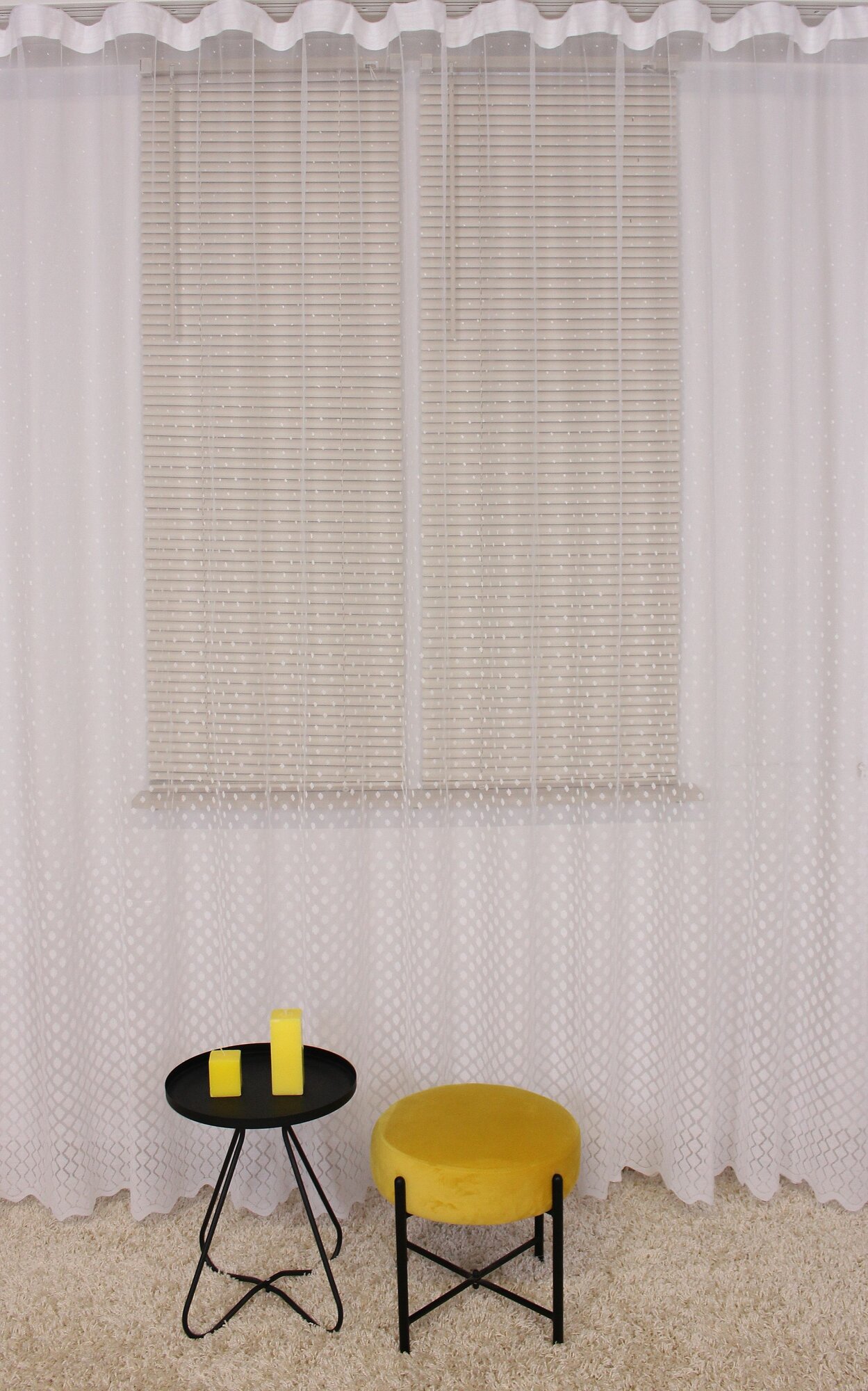 фото Тюль в кабинет Декотекс bel-200-240