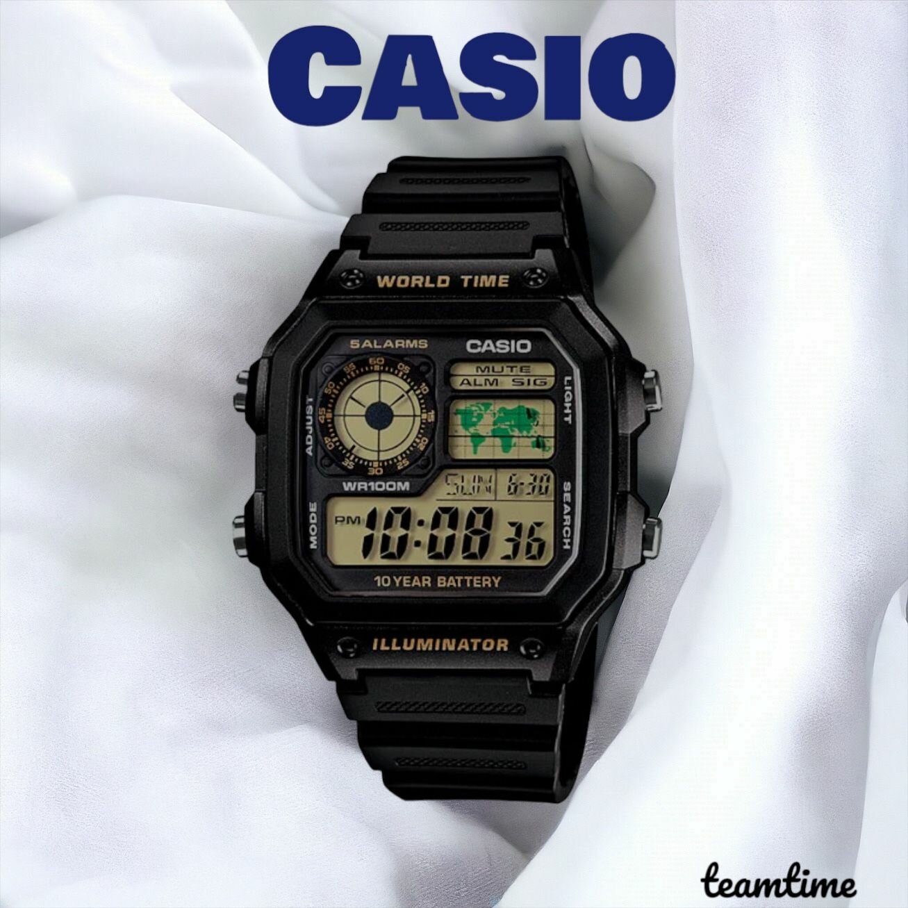 Наручные часы CASIO AE-1200WH-1B