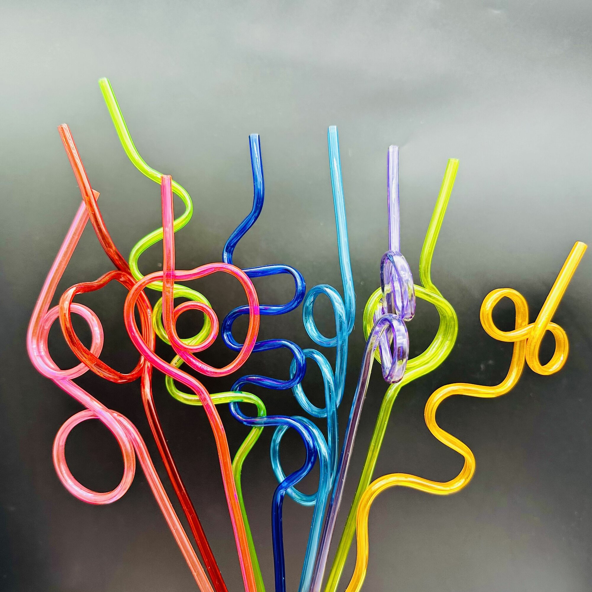 Комплект трубочек для коктейлей "Спираль" — фото 1