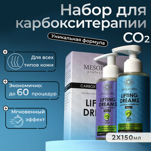 MESOFORIA / Карбокситерапия для лица с гиалуроновой кислотой Lifting Dreams CO2 набор