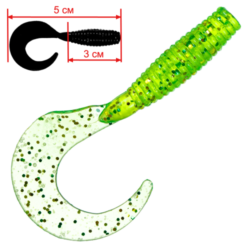 Силиконовая приманка CF Angry Spin 2