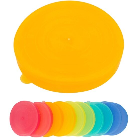 Набор разноцветных п/э крышек Энтен Спектр (10 шт)