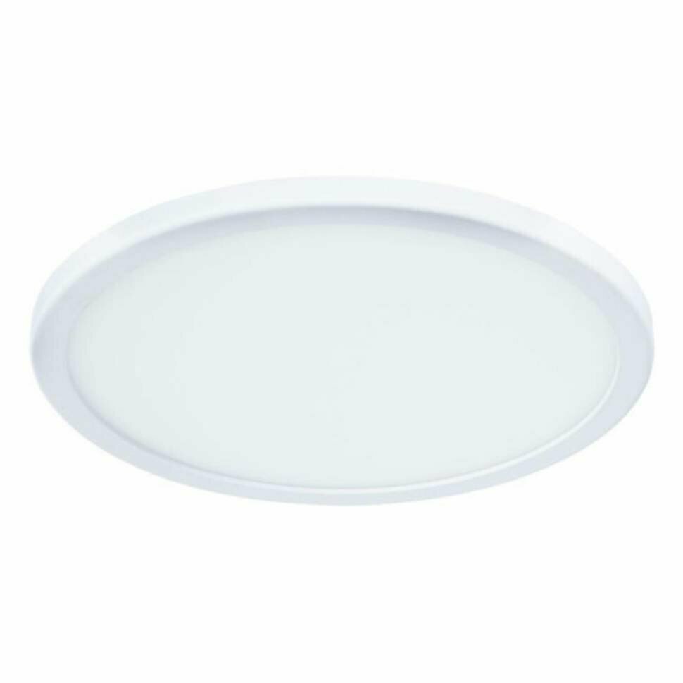 ARTE LAMP A7975PL-1WH Светильник потолочный встраиваемый светодиодный MESURA O175x20мм IP20 монтаж O50-160мм 14Вт 1000Лм 6500К 70+ 110°