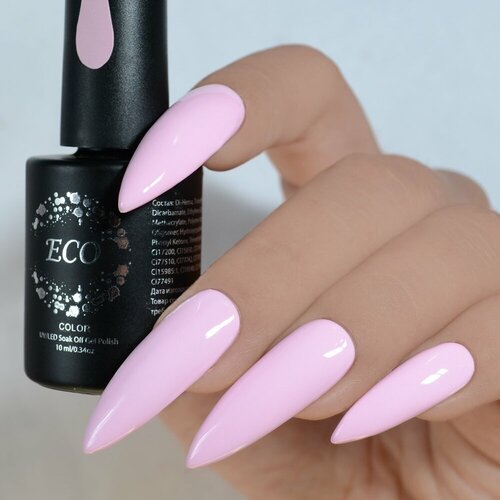 Гель лак для ногтей №18 Основная (шеллак), пурпурно-розовый