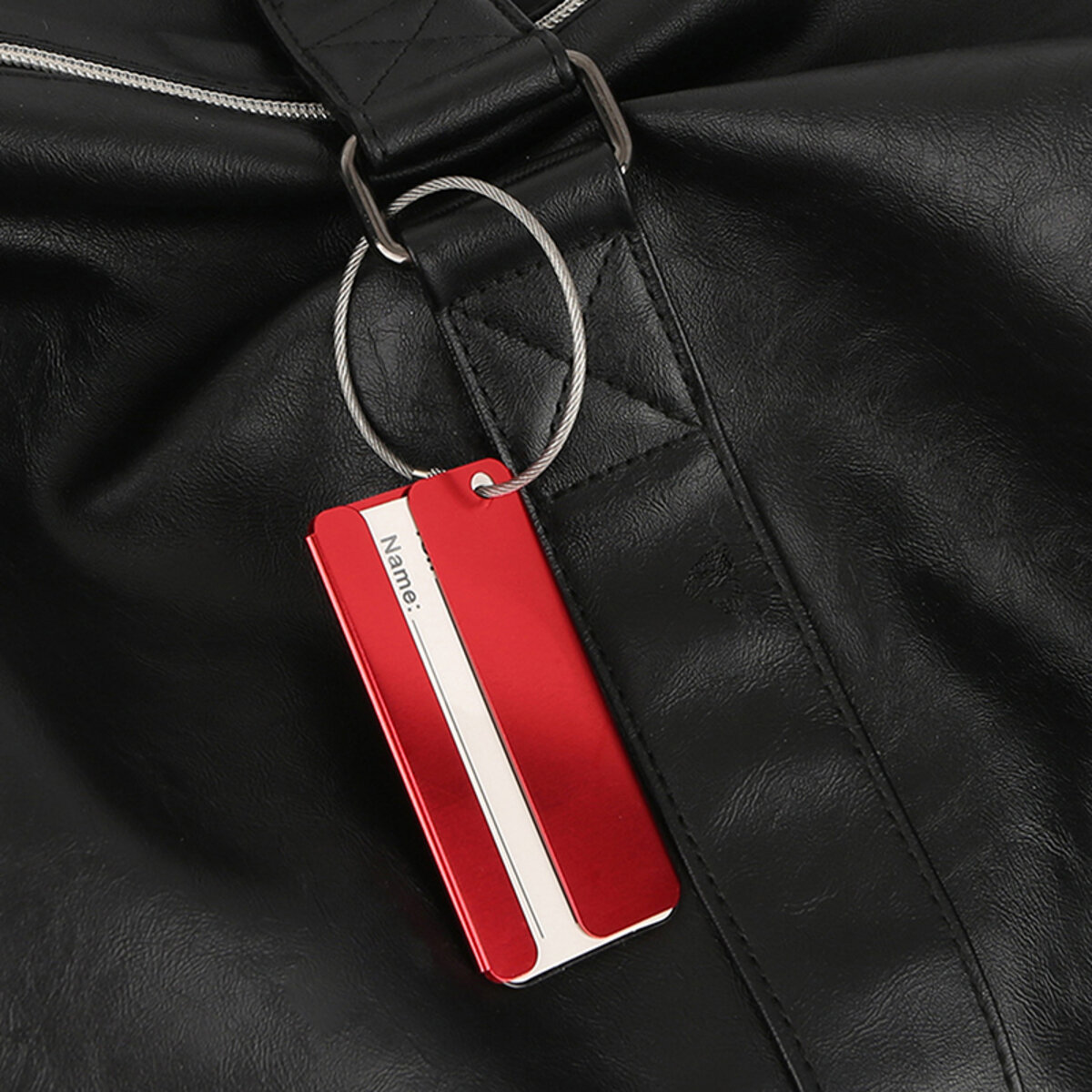 Бирка для ключей, Audi, красный — фото 1