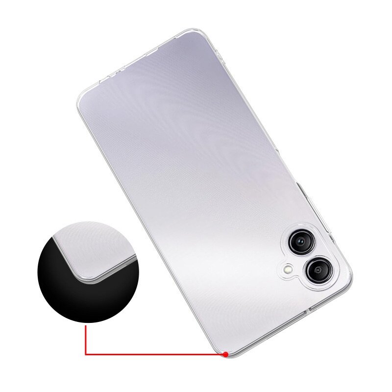 Чехол прозрачный для Samsung Galaxy A06 (Самсунг Галакси А06) — фото 1