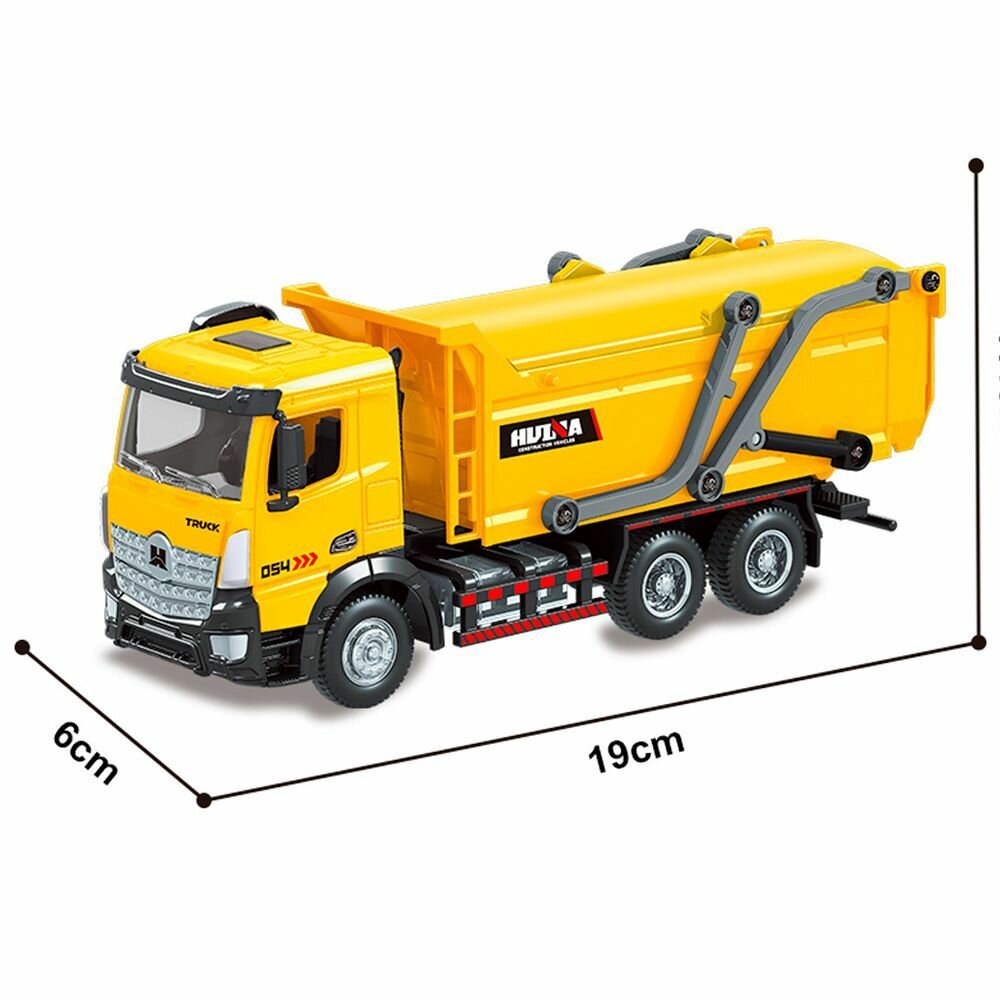 Масштабная модель самосвал Huina 1:50 - HN1735-YELLOW — фото 1
