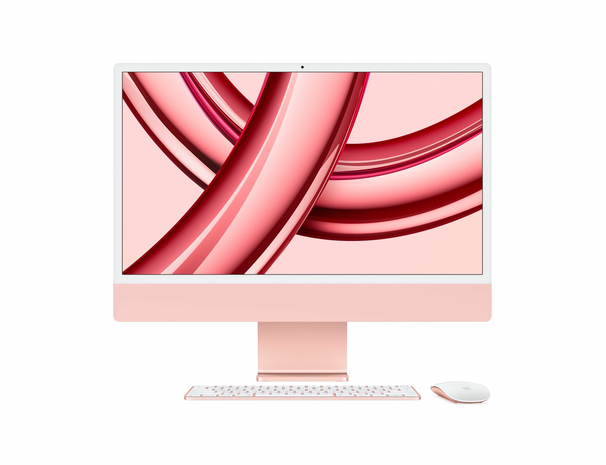 Моноблок Apple iMac 24" M3, 8C CPU, 10C GPU, 16GB RAM, 1 ТB SSD, Pink, американская клавиатура, Z19N001RW