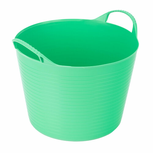 Ведро гибкое сверхпрочное, 14 л, зеленое