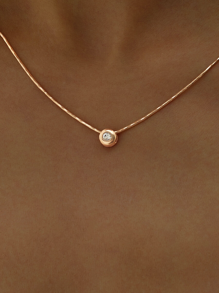 Подвеска Ювелир Карат, серебро, 925 проба, золочение, фианит, золотистый