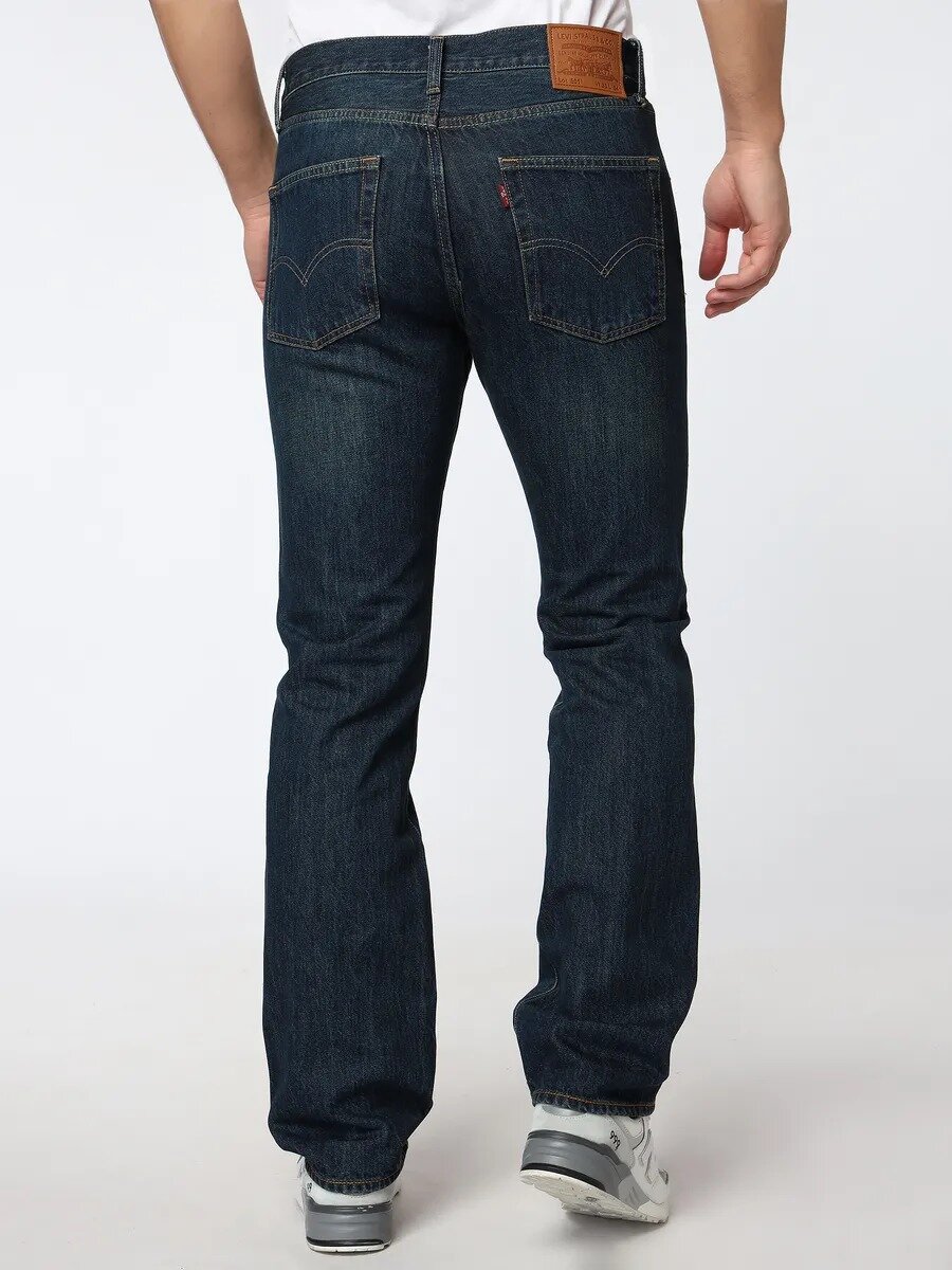 Джинсы классические Levi's 501, размер 38/34, cиний — фото 1