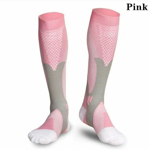 фото Гольфы компрессионные sport, размер lxl, pink нет бренда
