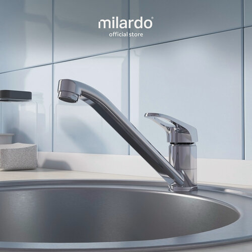 Изображение товара Смеситель для кухни Milardo Мил (Meal) M06SBR0M05 хром с аэратором