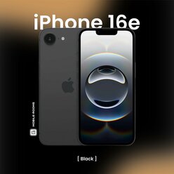Смартфон Apple iPhone 16e 128GB nano SIM + eSIM Black (без RuStore)