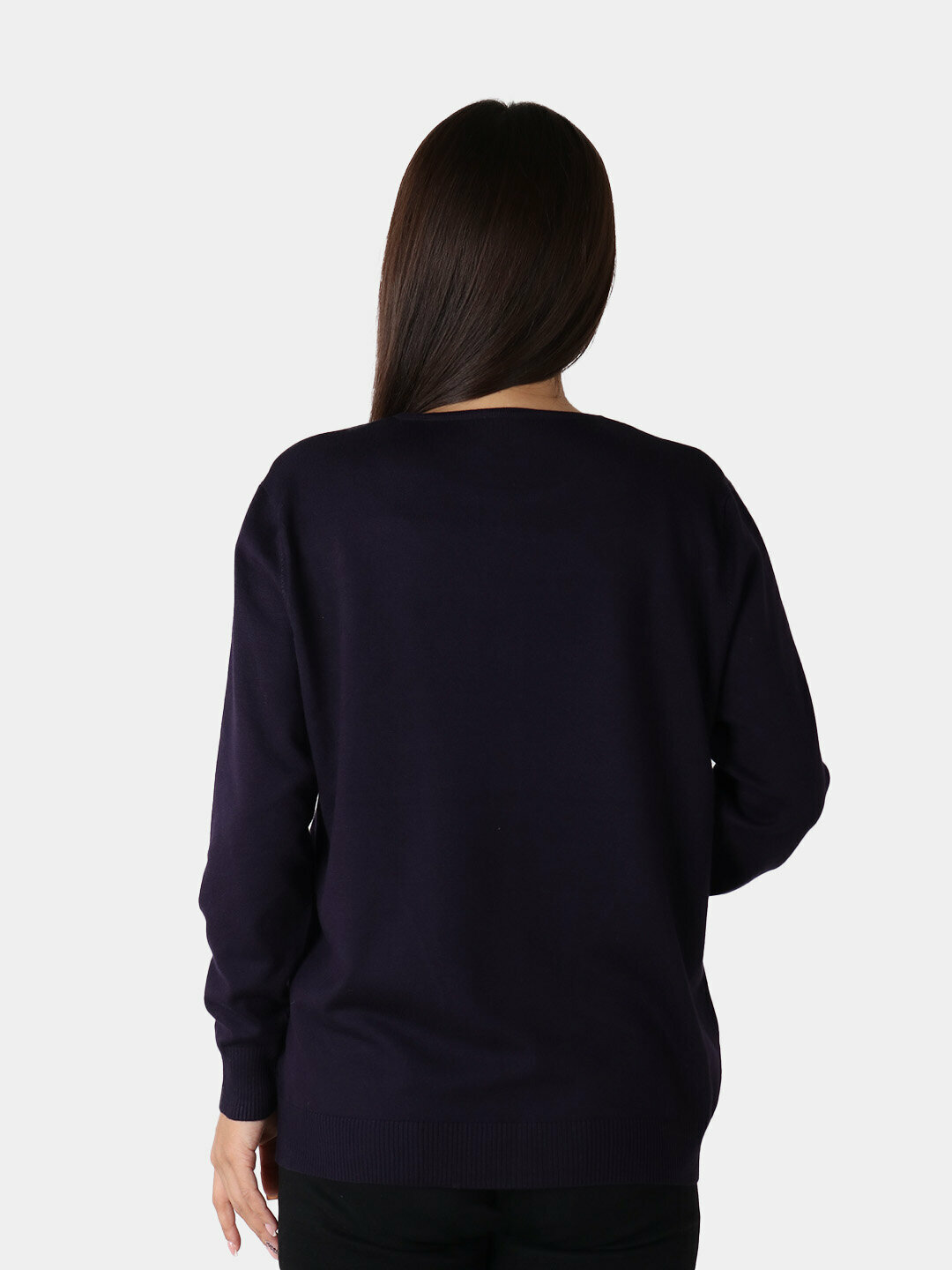 Свитер размер One Size, , фиолетовый — фото 1