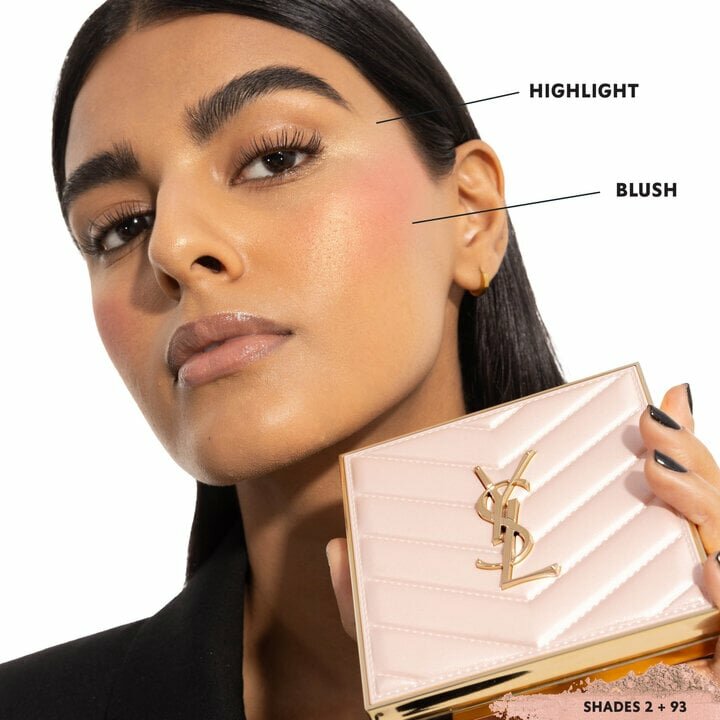 Yves Saint Laurent (YSL) Golden Oasis Face Palette — Лимитированная палетка для лица — фото 1