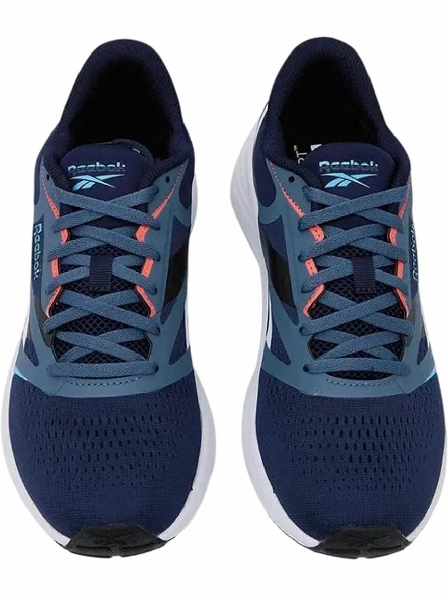 Кроссовки Reebok Energen Tech Plus 2, полнота F, размер 7 US, синий/голубой/оранжевый — фото 1