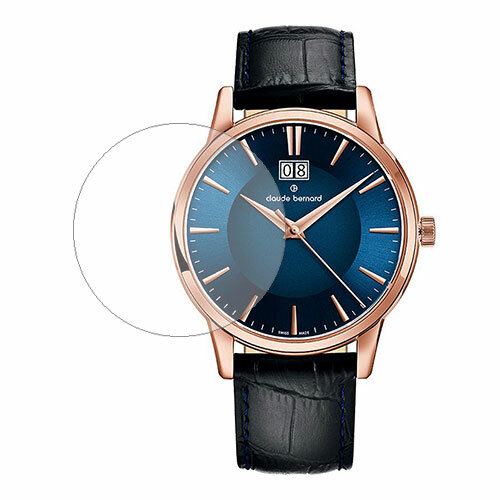 Скрин Мобайл защитный экран для часов Claude Bernard Classic 63003 37R BUIR из гидрогелевая плёнка прозрачная