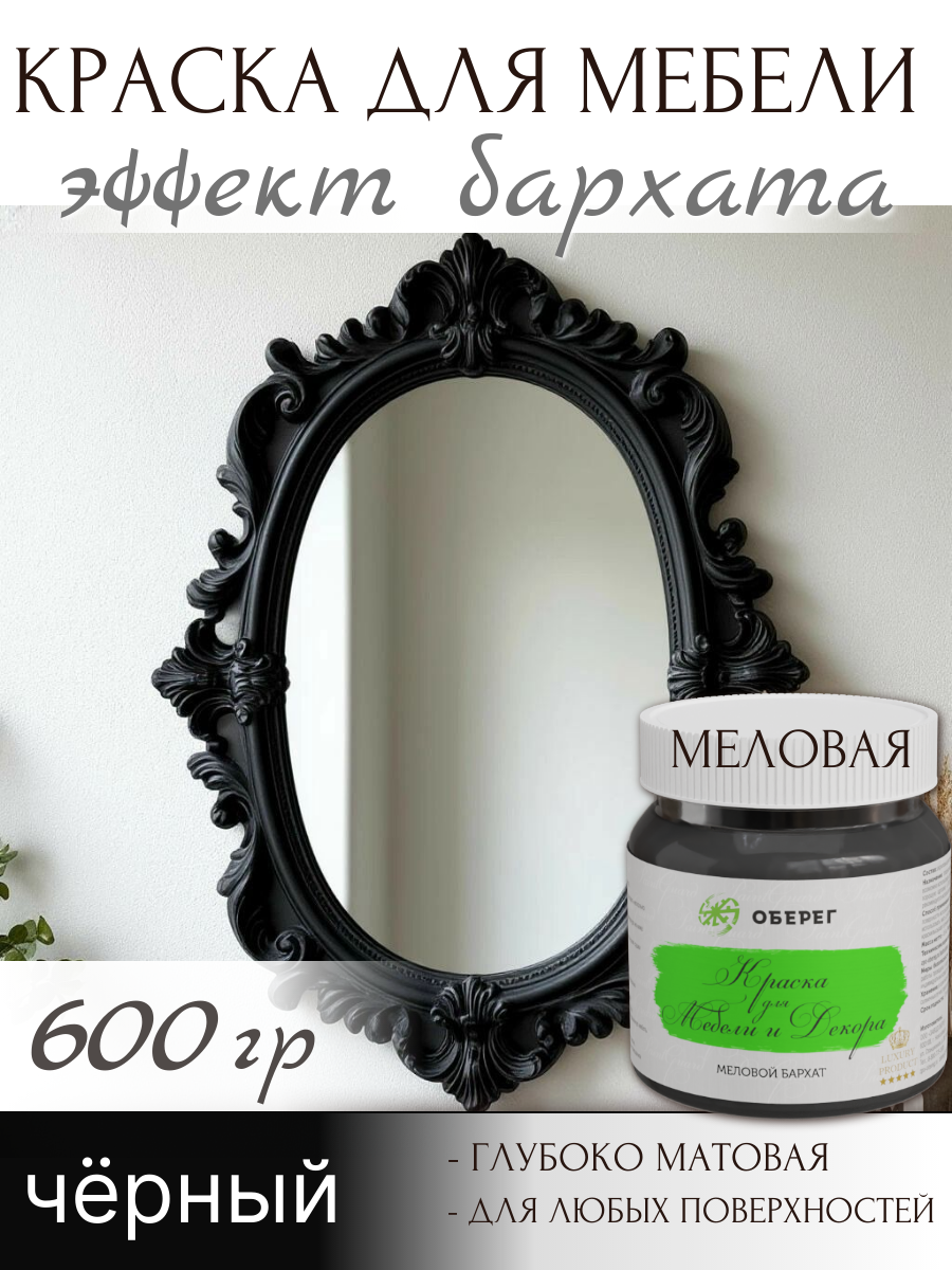 Краска меловая для мебели и декора 