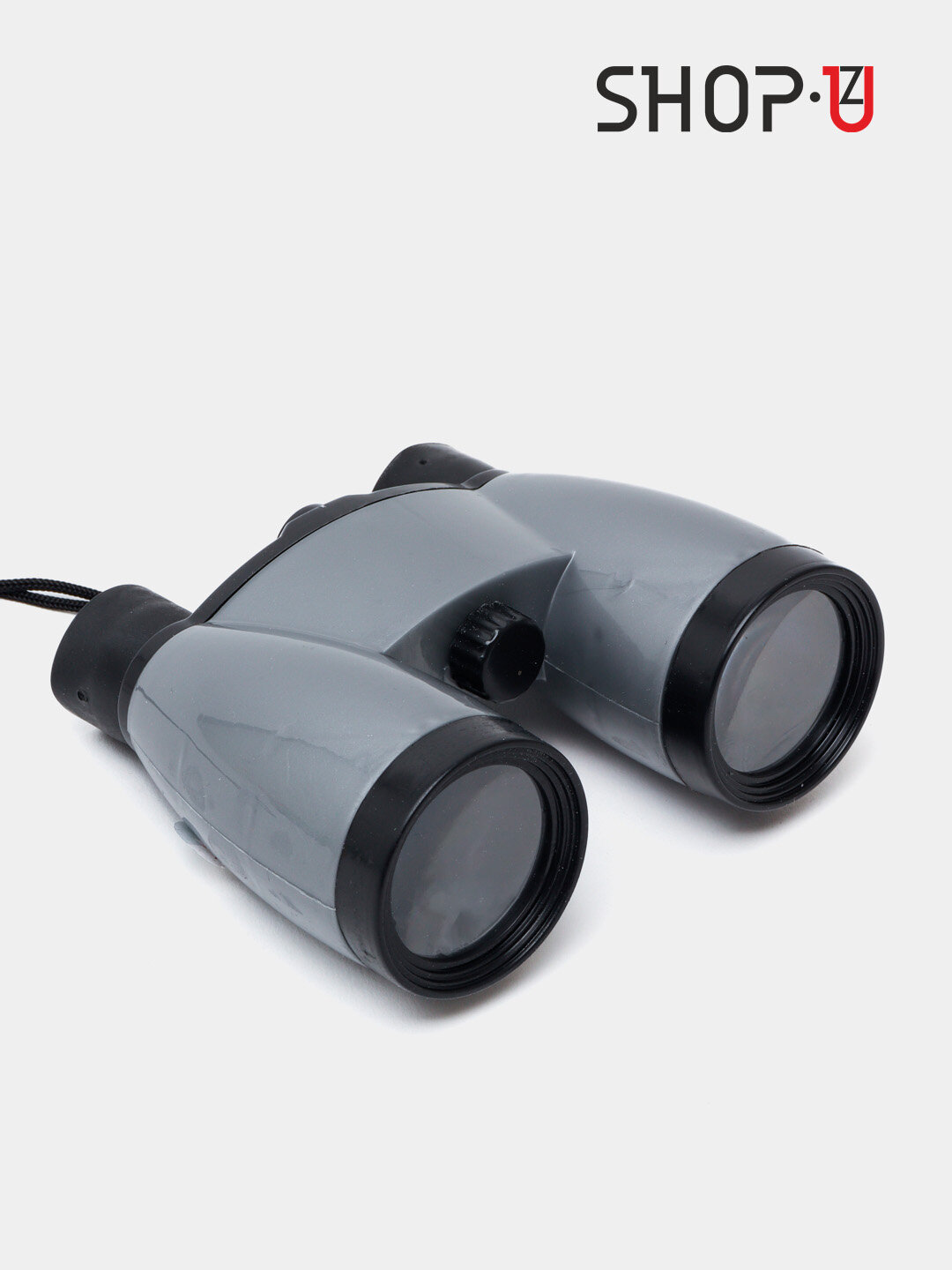 Детский бинокль S, безопасный пластиково-резиновый игровой бинокль для изучения природы и наблюдений, размер 10×12 см