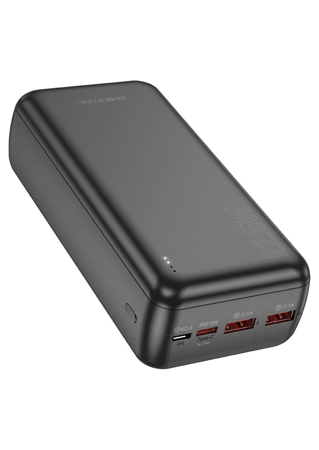 Внешний аккумулятор Borofone BJ66B, с быстрой зарядкой, компактный