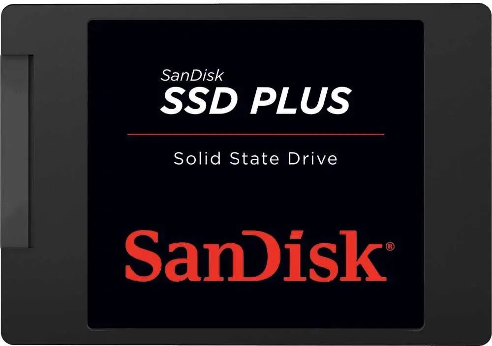 SSD накопитель SANDISK SSD PLUS 1Тб, 2.5", SATA III - фото №1