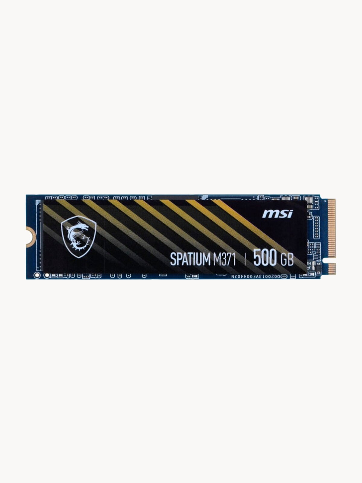 SSD-накопитель MSI Spatium M371, 500GB, M.2, Phison E13T, TLC 3D NAND