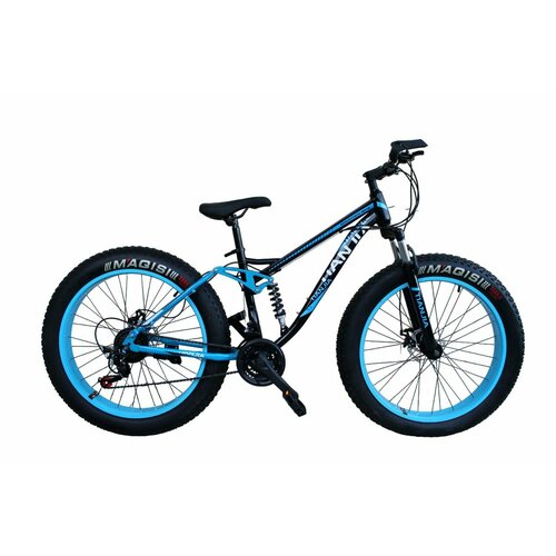 Велосипед - фэтбайк TIANJIA DOUBLE 26 черно-синий 2520000₽