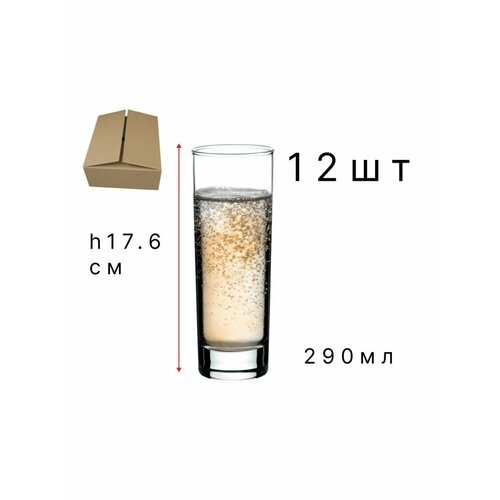 Набор стаканов в коробке 12 шт 290мл h17.6см SIDE
