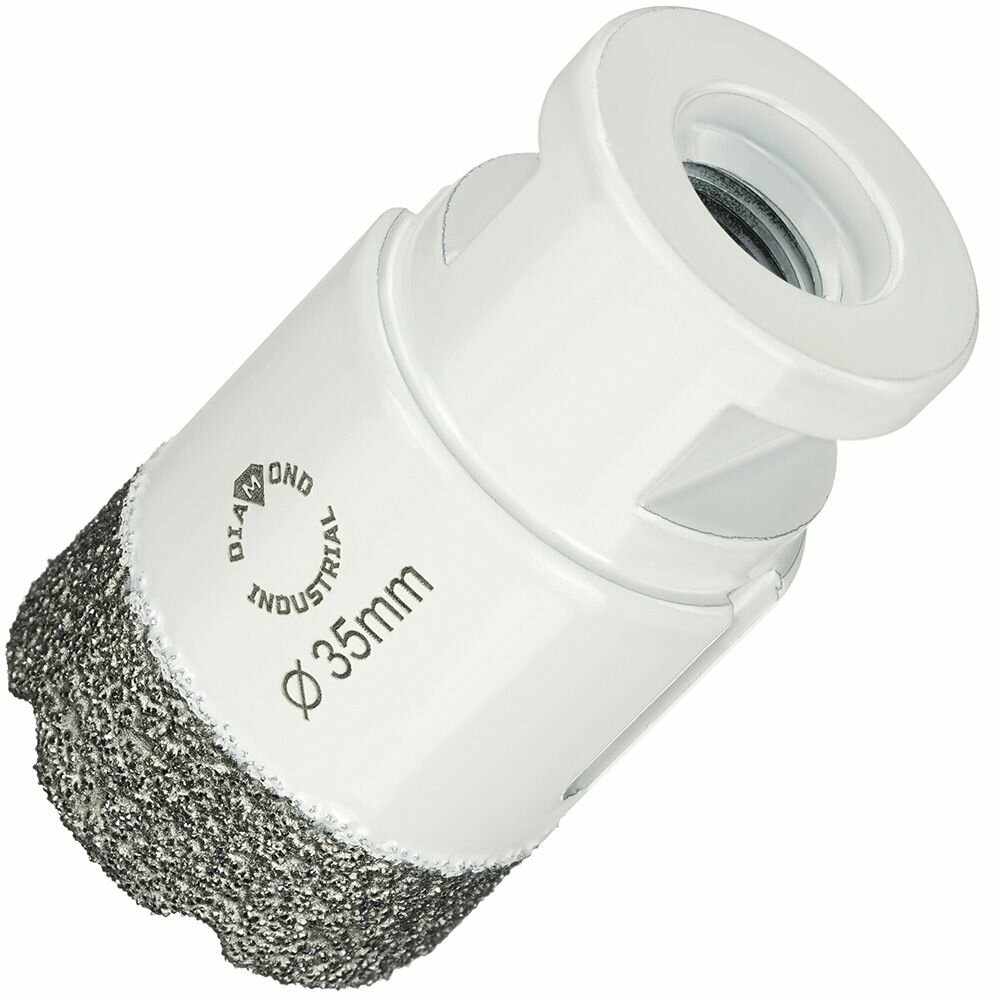 Алмазная коронка по керамограниту и керамике Diamond Industrial - фото №13
