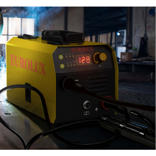 Сварочный аппарат инверторный полуавтомат Eurolux САИПА-200 без газа 8021₽