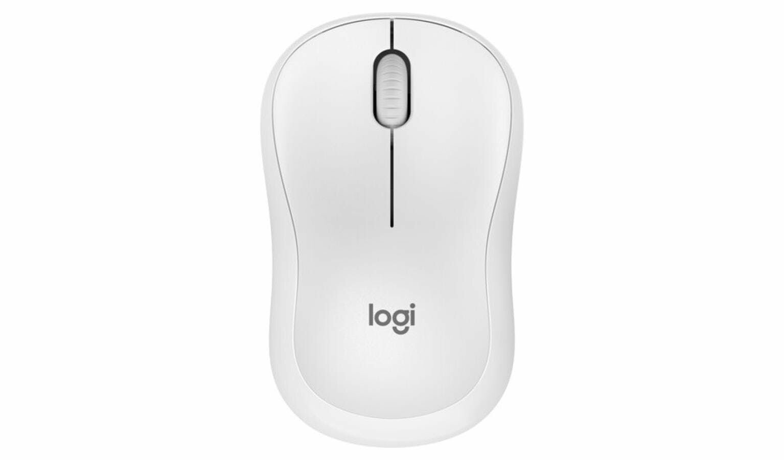 Мышка беспроводная Logitech M240 Silent белый (910-007120)