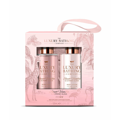 The Luxury Bathing Company / Сладкая ваниль и миндальная глазурь / Подарочный набор 