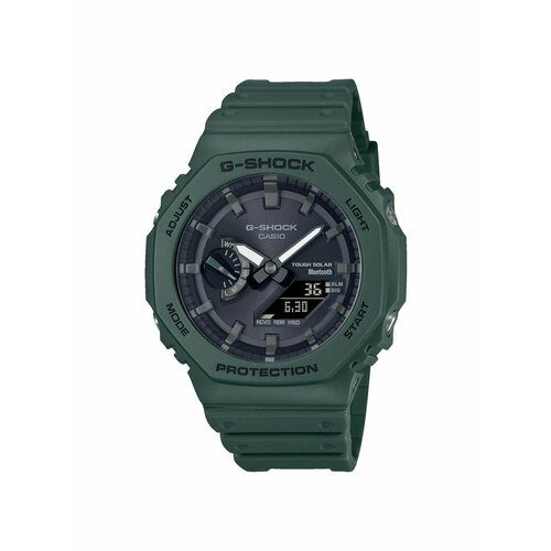 фото Наручные часы casio наручные часы g-shock ga-b2100-1a, зеленый