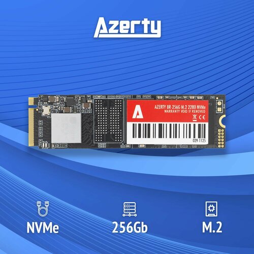 256 Гб Внутренний SSD диск Azerty BR M2 NVMe 256G 315000₽