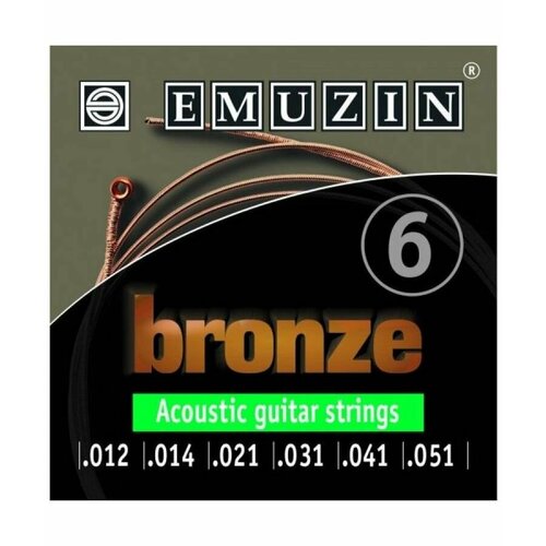 EMUZIN .014 одиночная струна для акустической гитары