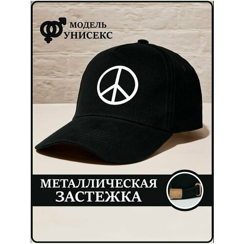 фото Бейсболка , размер 56/60, черный caplab